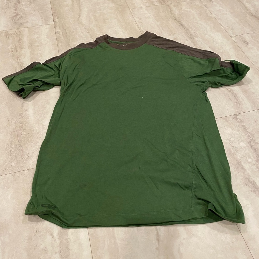 Outdoor Research Green Short Sleeve Tee